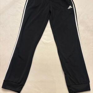 Adidas Black Joggers w/ Drawstring Waist | Athletic Pants | Size Large